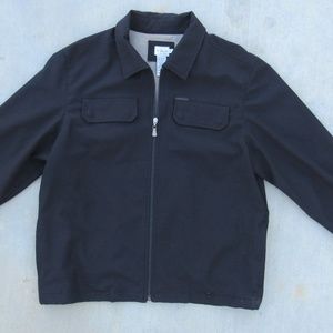 Calvin Klein black zip up jacket